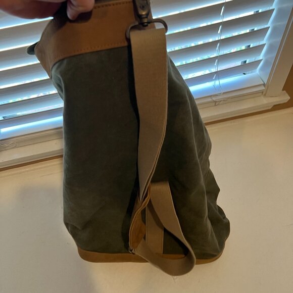 The Territory Ahead Canvas and Leather Bag - Picture 2 of 4